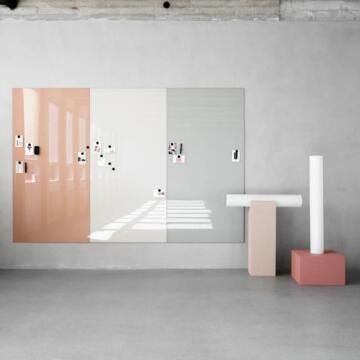 Mur decriture en verre magnetique modulaire Mood Spaces ambiance 1 - IDEA&KO