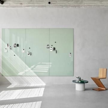 Mur decriture en verre magnetique modulaire Mood Spaces ambiance Mur decriture en verre magnetique modulaire Mood Spaces ambiance - IDEA&KO