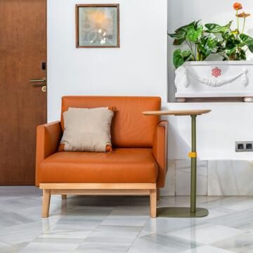 Table d'appoint bois Nota ambiance 1