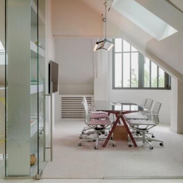 Table upcycling dechaffaudage Clavex ambiance reunion - IDEA&KO