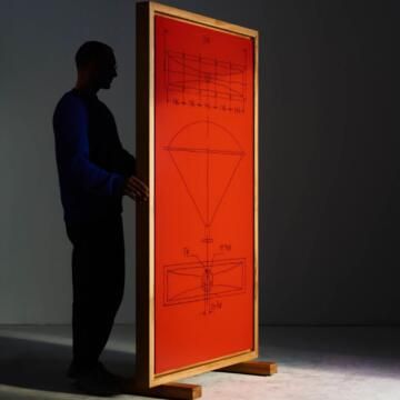 Tableau blanc mobile acoustique en verre cadre chene massif Offset mobile Tableau blanc mobile acoustique en verre cadre chêne massif Offset mobile