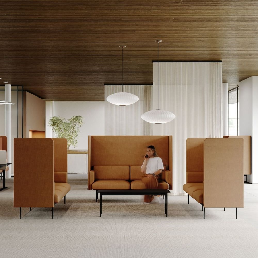 Alcove acoustique de reunion Fora — detail d ambiance