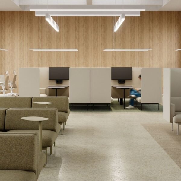 Alcove acoustique de reunion Fora — open space professionne