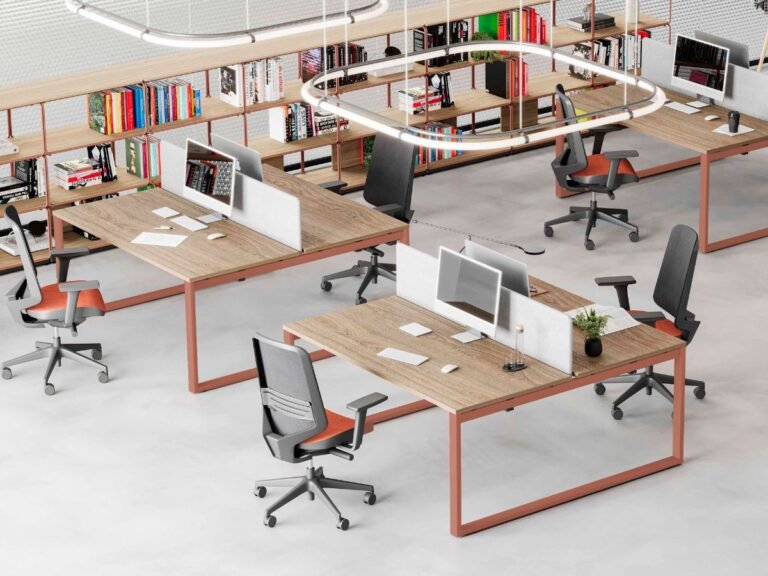 Amenagement espace de travail open space et flex office IDEAKO - IDEA&KO