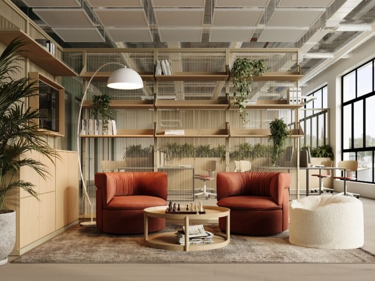 Amenagement espace lounge et detente entreprise IDEAKO - IDEA&KO