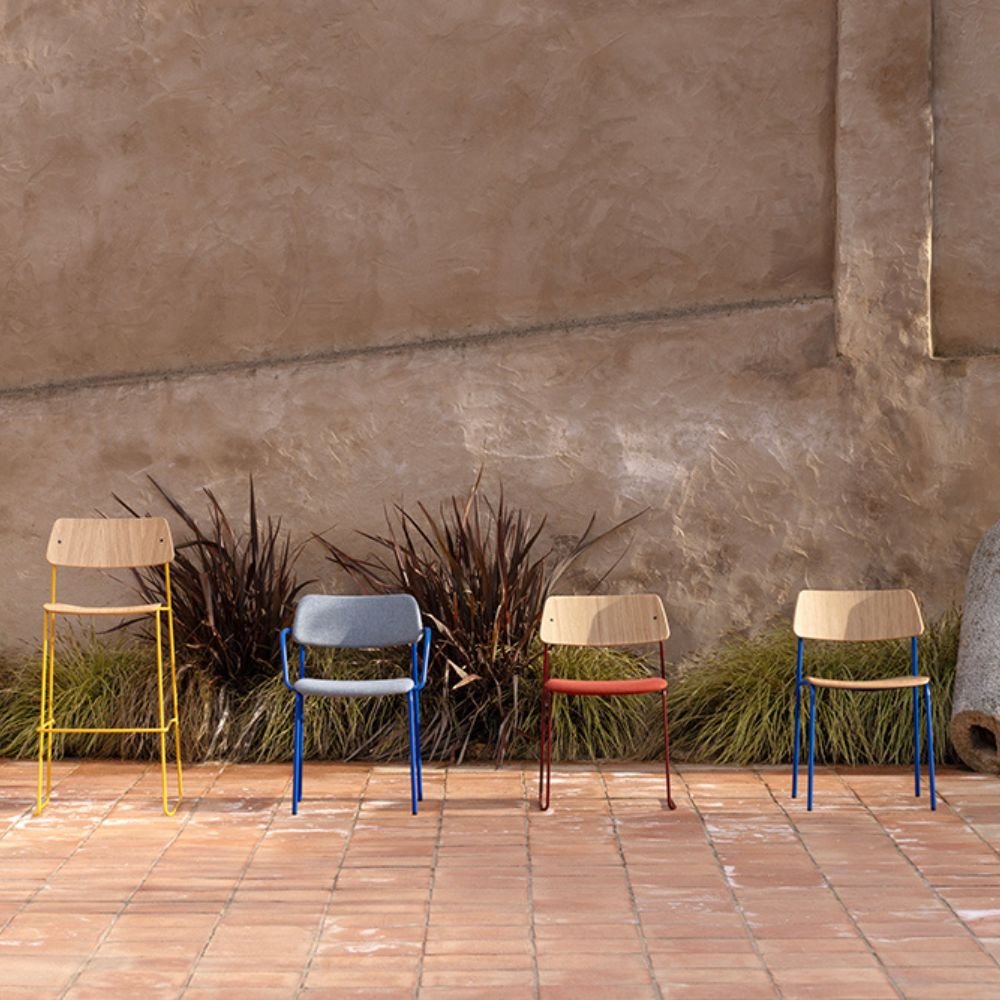 Brindis gamme de chaise bois design retro - IDEA&KO