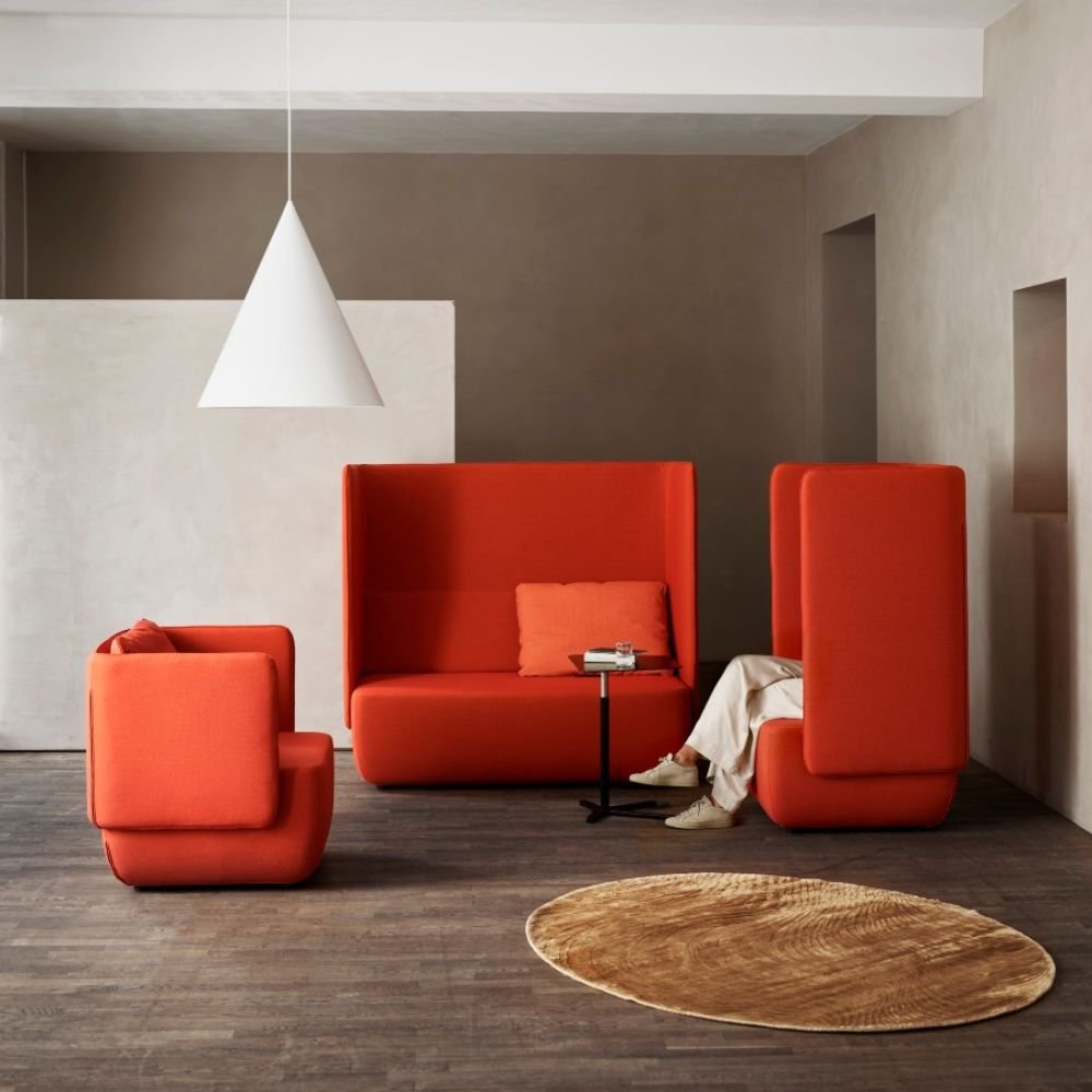Espace breakout et pause amenage en entreprise mobilier lounge confortable par IDEAKO - IDEA&KO