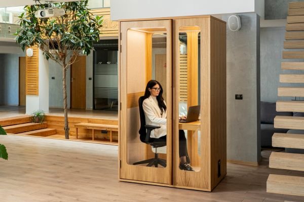 Cabines et pods acoustiques professionnels — IDEA&KO