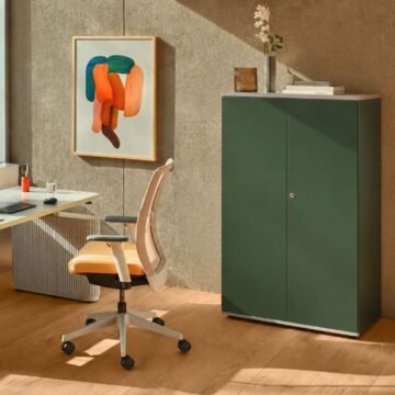 Armoire de bureau Chroma haute ambiance