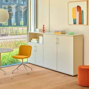 Armoire de rangement Versa ambiance coworking