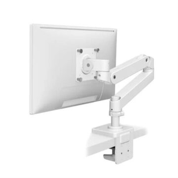 Bras support ecran articule LX Pro 1 a 4 ecrans blanc
