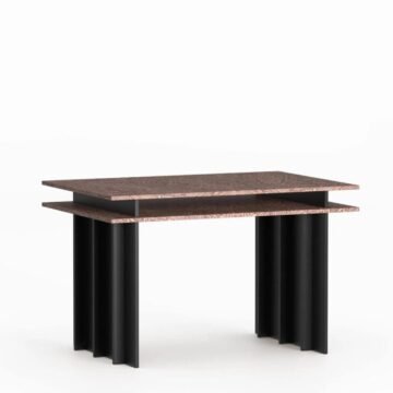Bureau chene massif design Plano Muscato