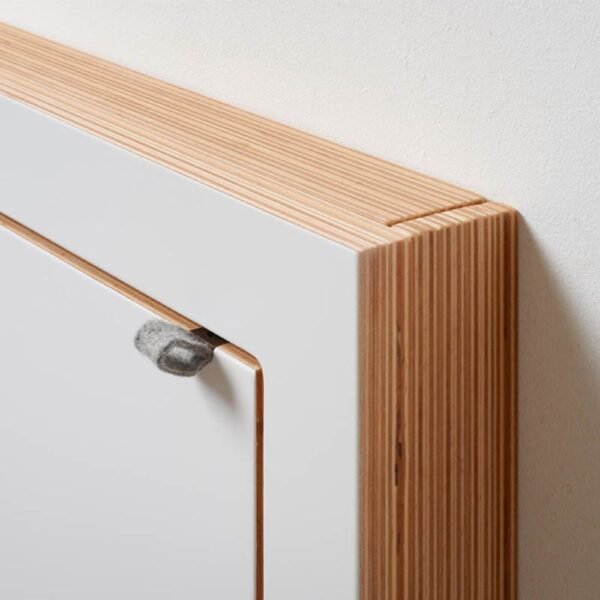 Bureau mural rabattable compact — conception et fabrication Bureau mural rabattable compact — conception et fabrication