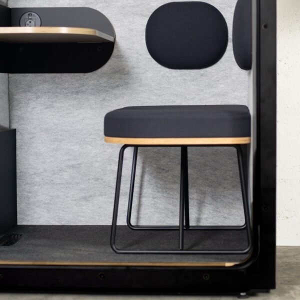 Cabine acoustique 1 personne Island — conception et fabrication francaise Cabine acoustique 1 personne Island — conception et fabrication francaise