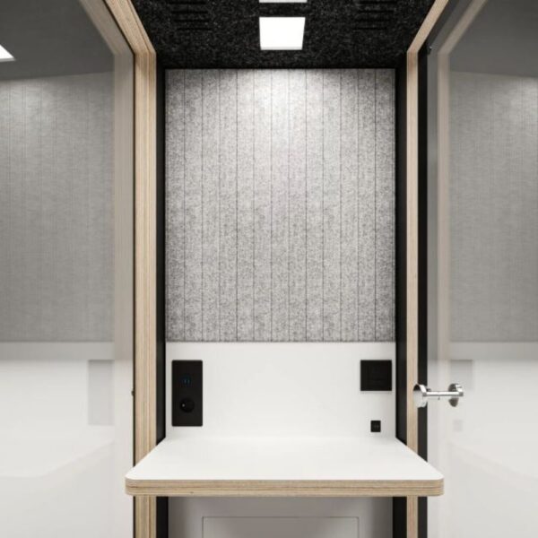 Cabine acoustique mobile 1 personne Seatbox — conception durable et responsable