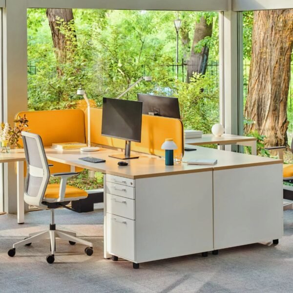 Caisson de bureau a tiroirs metal Modula — conception durable et responsable
