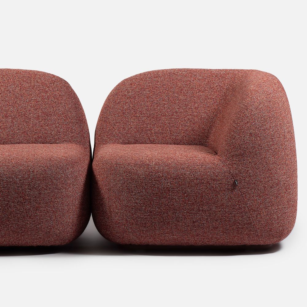Canape modulaire organique Jelly — ambiance lounge