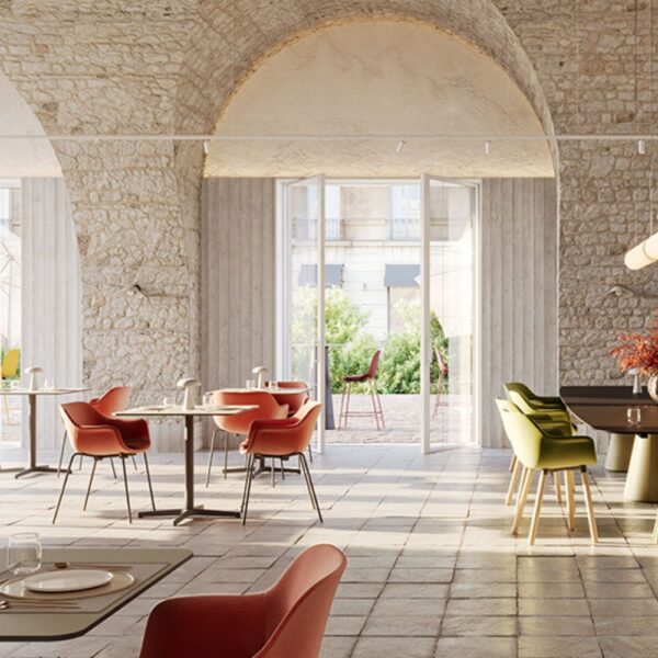 Chaise accueil clients haute resistance Abril — ambiance espace contemporain Chaise accueil clients haute resistance Abril — ambiance espace contemporain