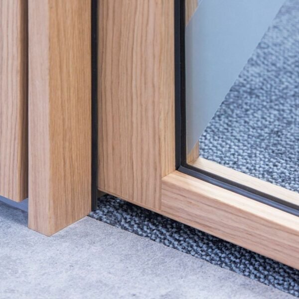 Cloisons bois amovibles Wood — conception durable et responsable