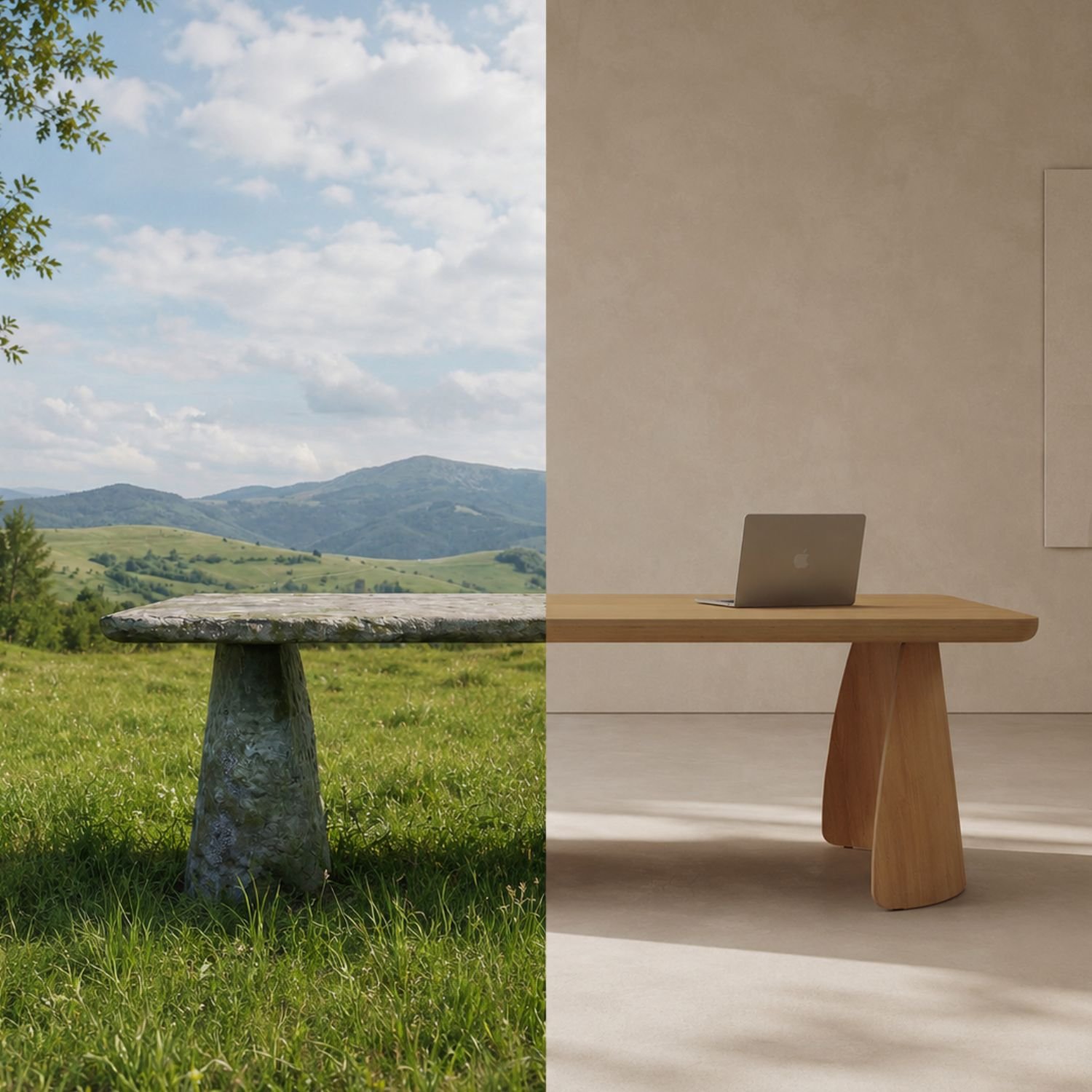 Dolmen conception durable et responsable design organique Dolmen conception durable et responsable design organique