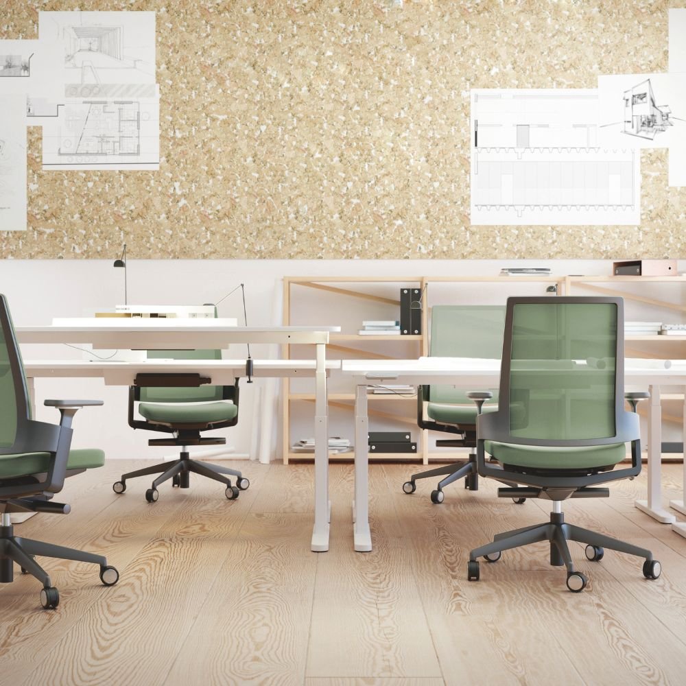 Fauteuil 3.60 — vue d ensemble espace collaboratif professionnel