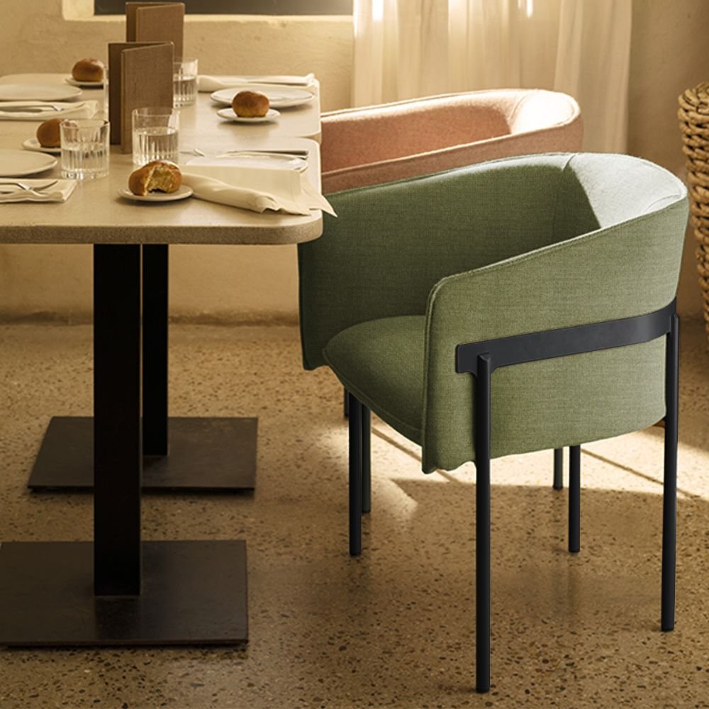 Fauteuil Marina — vue de trois quarts avant