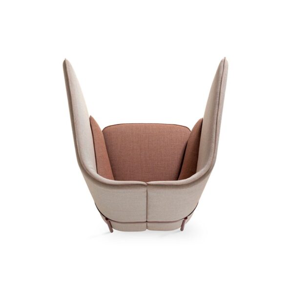 Fauteuil acoustique Marina — version bicolore