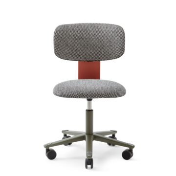 Fauteuil de bureau ergonomique tissu haut de gamme Tion Soft
