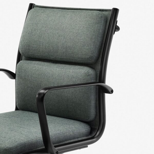 Fauteuil de direction luxe a roulettes Aura details