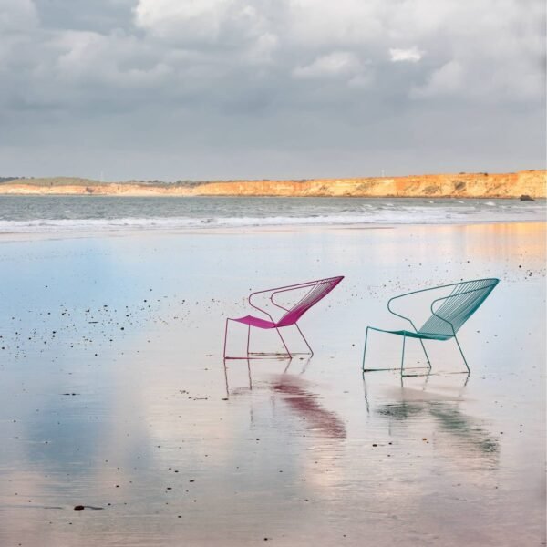 Fauteuil relax Bolonia conception et fabrication acier galvanise outdoor