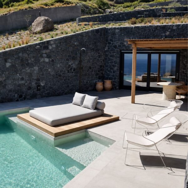 Fauteuil relax Bolonia espace spa outdoor design mediterraneen