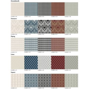 ISIMAR Designer edition table tops Classic collection