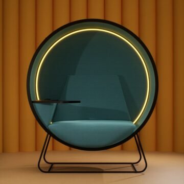 Kuppel — Bulle de travail acoustique pour open space ambiance