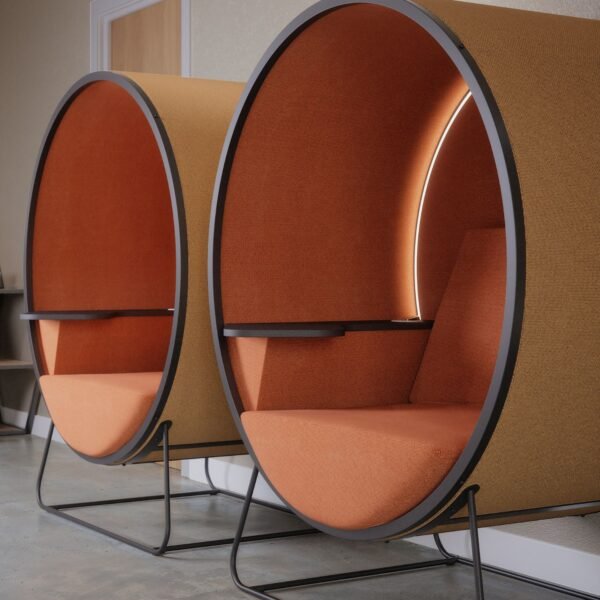 Kuppel — deux bulles acoustiques individuelles cote a cote Kuppel — deux bulles acoustiques individuelles cote a cote
