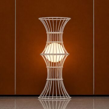 Luminaire outdoor Bolonia design filaire H100 ambiance