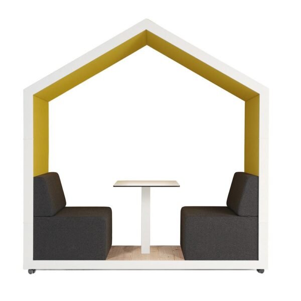 Meuble acoustique mobile de reunion Hometree habillage en tissu