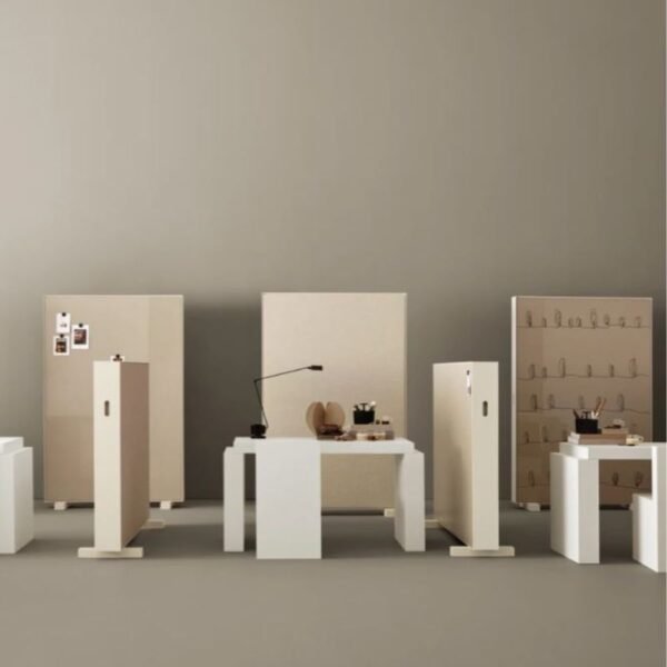Mur d ecriture mobile acoustique Unit — cloison mobile delimitant un espace 1