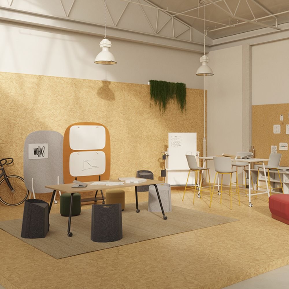 Pouf Muvit — espace d accueil convivial