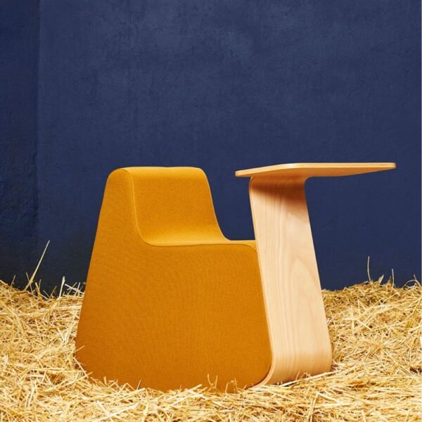 Pouf a bascule coworking Platero — conception durable et responsable