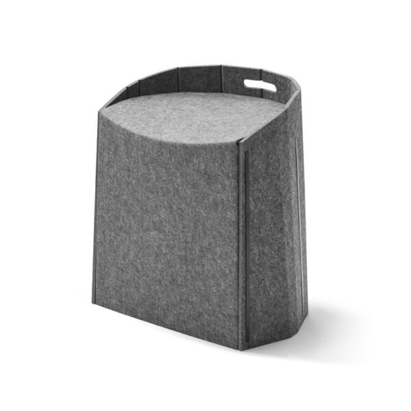 Pouf ecologique Muvit en feutre PET recycle
