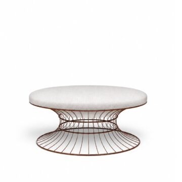 Pouf outdoor Bolonia design filaire