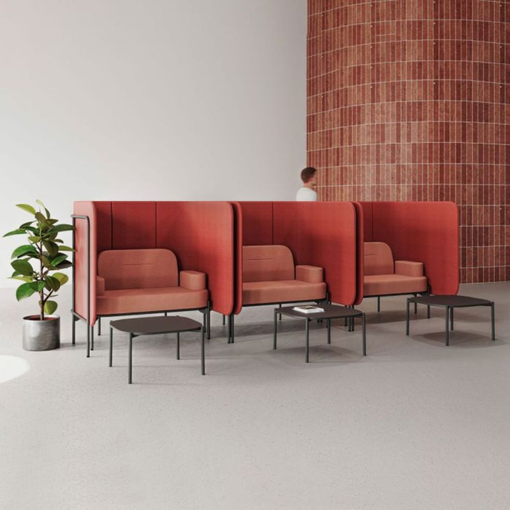 Sofa acoustique Leaf — ambiance accueil au calme