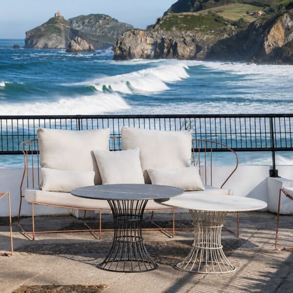 Table basse Bolonia H36 composition lounge bord de mer resort Table basse Bolonia H36 composition lounge bord de mer resort