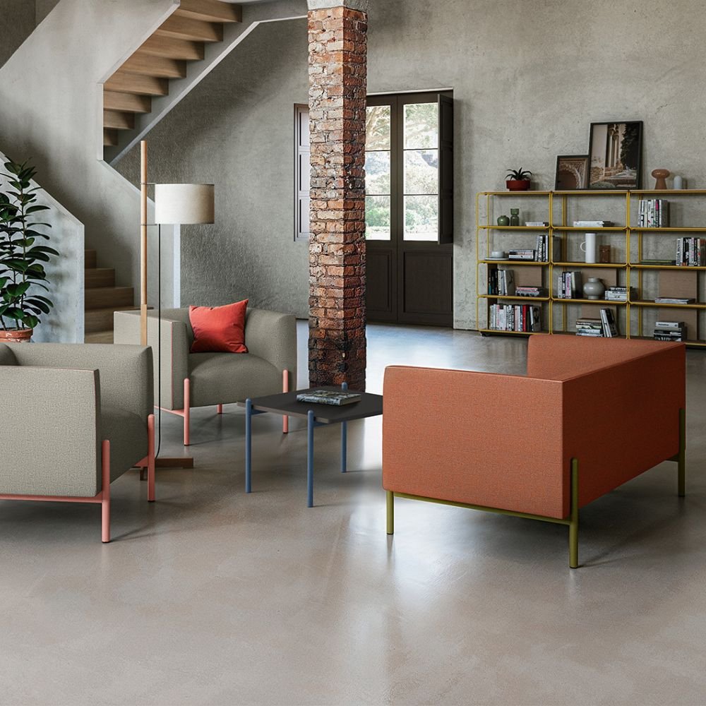 Table basse blanc laque Amivera — coin detente contemporain Table basse blanc laque Amivera — coin detente contemporain