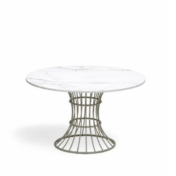 Table basse outdoor Bolonia design filaire