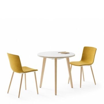 Table ronde 80 cm bois massif Timber