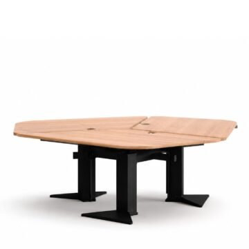 Bureau assis debout 3 personnes Essor