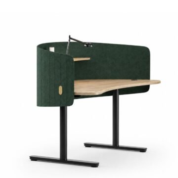 Bureau assis debout design organique Focus Work