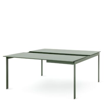 Bureau bench 2 personnes Foil vert