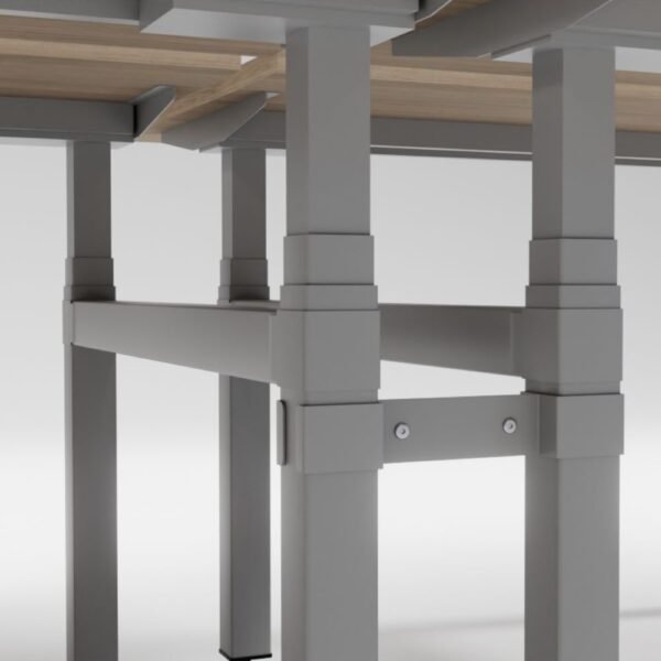 Bureau bench assis debout manuel Maneo — conception durable et responsable Bureau bench assis debout manuel Maneo — conception durable et responsable